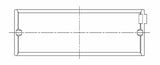 ACL Nissan CA18/C20 0.025 Oversized High Performance Main Bearing Set