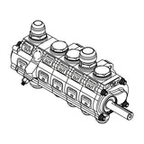 Peterson Fluid Systems R4 5-Stage Oil Pump - BH - HV - Rear Drive