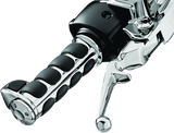 Kuryakyn ISO Grips With Throttle Boss Throttle-By-Wire Chrome