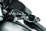 Kuryakyn Easy Fill Fuel Door Chrome
