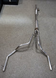 MBRP 21-24 Chevrolet Suburban XL 5.3L 3in T304 SS 2.5in Dual Split Carbon Fiber Cat-back