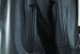 River Road Race Leather Jacket Black Womens - Small