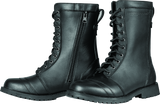 Speed and Strength Fast Times Leather Boots Black Womens Size - 6