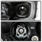 Spyder 11-13 Jeep Grand Cherokee (Xenon/HID Model Only) Light Bar Projector Headlights - Black