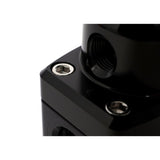 BLOX Racing 2-Port Design Black/Black Adjustable Fuel Pressure Regulator