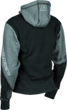 Speed and Strength Cat Outa Hell Hoody Grey/Black Womens - XS