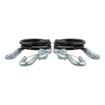 RockJock Curt Towing Safety Cable Kit 44 1/2in Long w/ 2 Snap Hooks 5000lbs 2-Pack