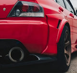 VOLTEX REAR WIDE FENDERS FOR CT9A MITSUBISHI LANCER EVOLUTION VII / VIII / IX [EOR-9]