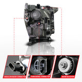 ANZO 21-23 Ford F150 LED Projector Headlight w/Switchback+Sequential - Black (Driver Side Only)