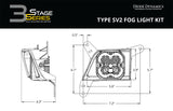 Diode Dynamics SS3 Sport Type SV2 Kit ABL - Yellow SAE Fog