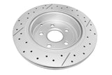 DBA 2009 Pontiac G8 GT 6.0L (V8) Uni-Directional Cross-Drilled/Slotted Rear Rotor
