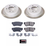 Power Stop 07-10 Hyundai Elantra Rear Semi-Coated Rotor Kit