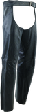 Kuryakyn Leather By River Road Plains Leather Chaps Black - Large