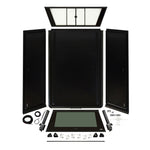 Westin 23-25 Ford F-250/350 Crew Cab 6.8ft Bed EXP Truck Cap w/ Sliding Front Window