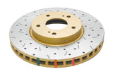 DBA 8/93-7/98 Nissan R33 GTST Front Drilled & Slotted 4000 Series Rotor