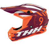 THH Helmets T730X Twister Purple/Orange - XS