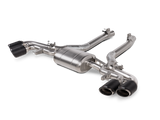Akrapovic 2024+ BMW X5M / X6M (Face Lift) Slip-On Line (Titanium) w/Carbon Fiber Tips