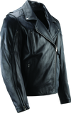 River Road Ironclad Classic Leather Jacket Black - Small