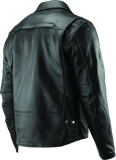 River Road Ironclad Classic Leather Jacket Black - Small