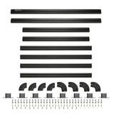 Westin EXP Roof Rack for Full Size EXP Truck Cap (RACK ONLY - NO CAP) 50x58in. - Tex. Blk