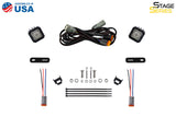 Diode Dynamics 17-22 Ford Super Duty Stage Series Reverse Light Mounting Kit (Brackets Only)