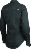 Speed and Strength Speed Society Armored Moto Shirt Black Womens - XS
