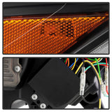 Spyder 15-17 Ford Mustang LED Headlights - Black (PRO-YD-FM15AP-GRSB-SET-BK)