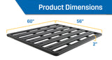 Rhino-Rack Pioneer Platform Unassembled with 2500 Leg Kit