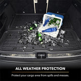 3D MAXpider 10-24 Toyota 4Runner 5-Seat Kagu Black Behind 2nd Row Cargo Liner