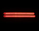 AlphaRex 23-25 Nissan Z Nova-Series Twin-Loop Style Prismatic LED Tail Lights - Alpha Black