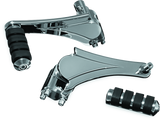 Kuryakyn Adjustable Passenger Pegs With ISO Small Pegs 10 and Up Chrome