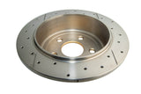 DBA 07-16 Jeep JK Wrangler & Rubicon w/HD Brakes Street Series Rear Cross Drilled & Slotted Rotor