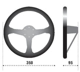 Sparco Steering Wheel 325 Suede Black
