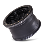 Dirty Life 9303 DT-1 17x9 / 8x170 BP / -12mm Offset / 130.8mm Hub Matte Black Wheel- Beadlock