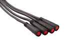 Diode Dynamics Splitter 4 Way M8 (One)