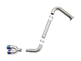 aFe Takeda Axle-Back Exhaust System Hyundai Elantra N Line 21-25 L4-1.6L- Blue Flame Tip
