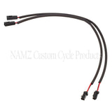 NAMZ 08-23 HD Models w/Heated Grips Plug-N-Play Heated Grip Extensions 18in.
