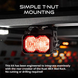 Diode Dynamics Stage Series LED Chase Light Kit for Kuat IBEX Bed Rack