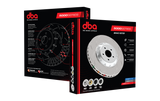 DBA 06-14 Mazdaspeed 3 Front Slotted 5000 Series 2 Piece Rotor Assembled w/ Black Hat