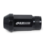 BLOX Racing Street Series Forged Lug Nuts - Black 12 x 1.25mm - Set of 20 (New Design)