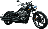 Kuryakyn Trident Dually Without Adapters Black