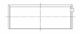ACL Chevrolet V8 305-350-400 Race Series w/ Extra Oil Clearance Con Rod Bearing Set