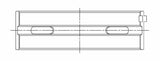 ACL Toyota/Lexus 2JZGE/2JZGTE 3.0L 0.25 Oversized High Performance Main Bearing Set