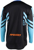 Answer 25 Arkon Nitrus Jersey Blue/Black/Hyper Orange Youth - Medium