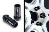 Cusco Universal Wheel Lug Nut Set M12 x P1.5mm - Black (20pcs)