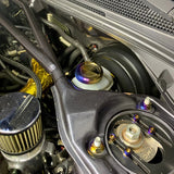 JDC Titanium Brake Fluid Reservoir Cap (Universal)
