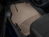 WeatherTech 11+ BMW 5-Series (F10) Front Rubber Mats - Tan