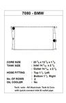 CSF BMW 2 Series (F22/F23) / BMW 3 Series (F30/F31/F34) / BMW 4 Series (F32/F33/F36) M/T Radiator