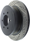 StopTech 04-09 Ford F150 / 06-08 Lincoln Mark LT Rear Right Slotted & Drilled Rotor