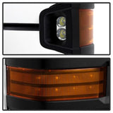 xTune Chevy Silverado 14-16 Heated Amber LED Signal Mirror Chrome MIR-CSIL14S-G3C-PWH-AM-SET